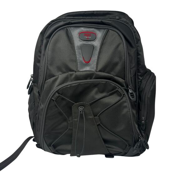 Tumi‎ T Tech Bungee Cord Style 5515 Backpack in Graphite - Picture 1 of 13